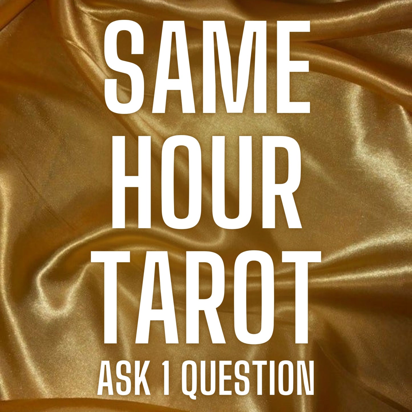1 Question/1 Answer Tarot Reading (Same Hour)