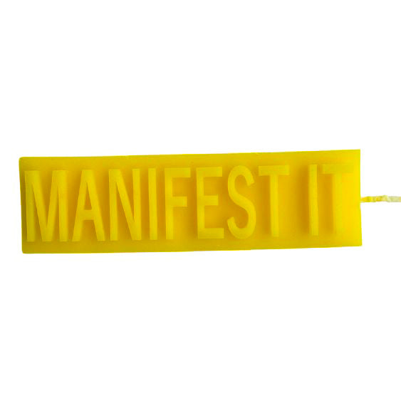 Bring in HAPPINESS | Manifest It Candle