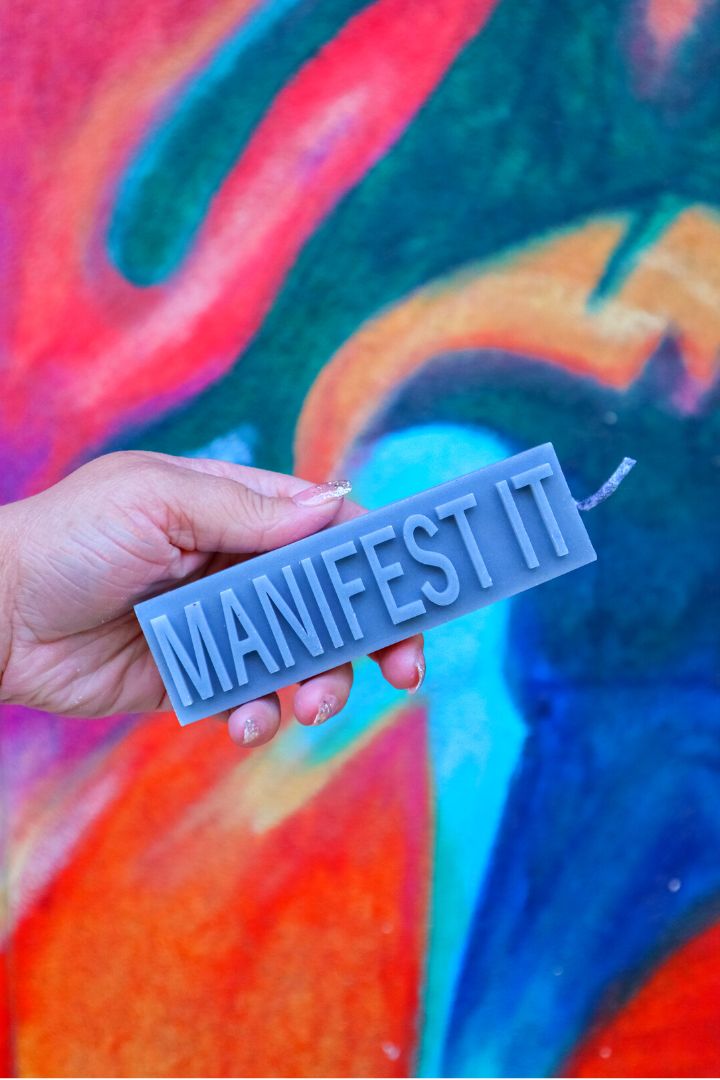 Banish Negative Energies + Protect Yourself 🖤 | Manifest It Candle (Best Seller)