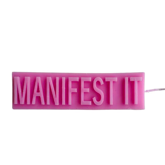 Manifest It Candle. Manifestation Candle for Love